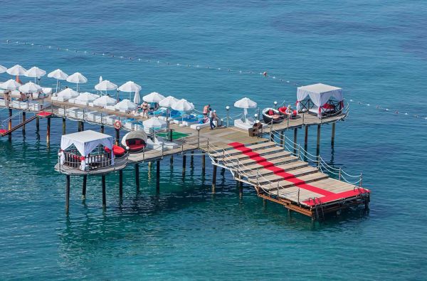 ALANIJA. Saulėtos atostogos. Skrydis, 7n. puikiame viešbutyje GRANADA LUXURY OKURCALAR 5* su viskas įskaičiuota PLIUS maitinimu!