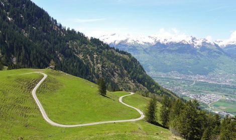 Lichtenšteinas. Alpės.