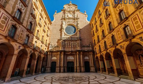 Ispanija. Montserato vienuolynas.