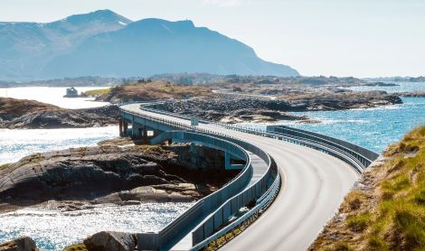 Norvegija. Panoraminis Atlanto kelias.