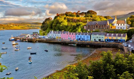 Škotija. Skye sala.