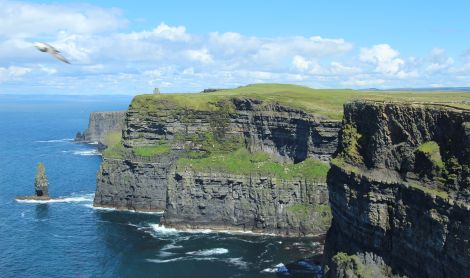 Airija. Mohero uolos.