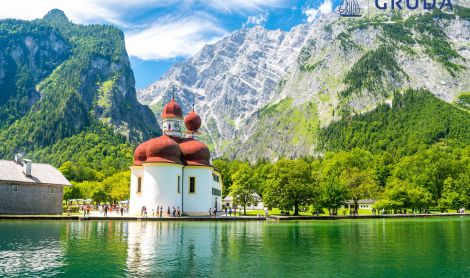 Vokietija. Berchtesgadeno nacionalinis parkas.