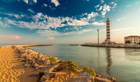 Italija. Lido di Jesolo.