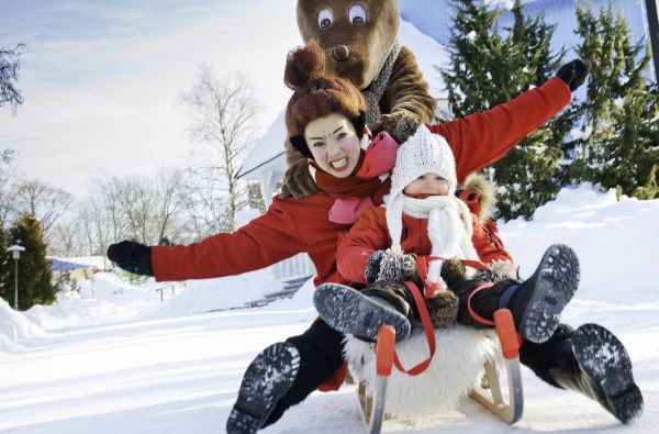 Suomija. Trolių mumių slėnis ir Sarkaniemi parkas