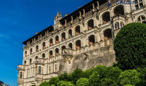 Prancūzija. Blua pilis.