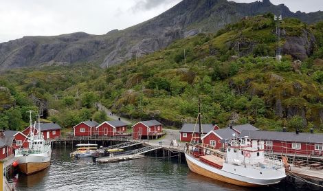 Norvegija. Lufutenų salos.