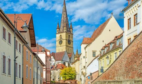 Rumunija. Sibiu.