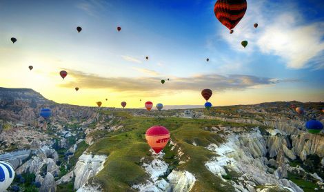 Turkija. Kapadokija.