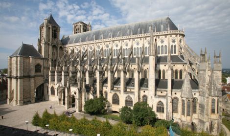 Prancūzija. Bourges. Šv.Etjeno katedra.