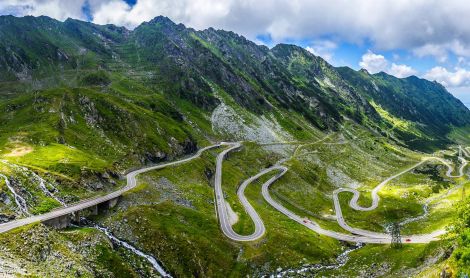 Rumunija. Transfagarašano kelias.