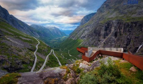 Norvegija. Trolių kelias.