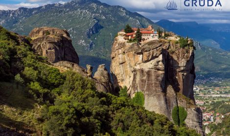 Graikija. Meteorų vienuolynas.