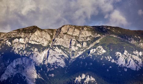 Rumunija. Bucegi kalnai.