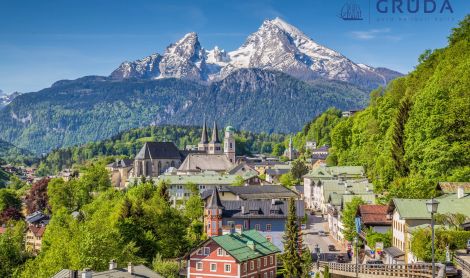 Vokietija. Berchtesgadeno nacionalinis parkas.