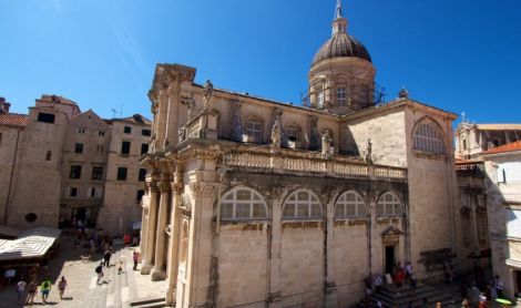 Kroatija. Dubrovnikas. Katedra.