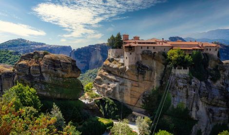 Graikija. Meteorų vienuolynai.