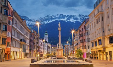 Austrija. Insbrukas.
