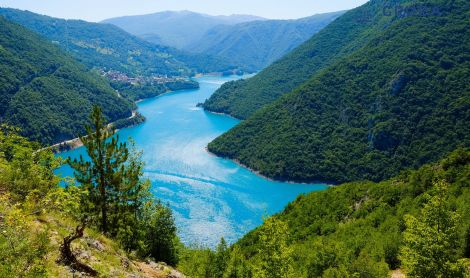 Juodkalnija. Durmitoro nacionalinis parkas.