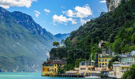 Italija. Gardos ežeras.