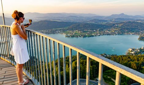 Austrija. Viorterio ežeras.