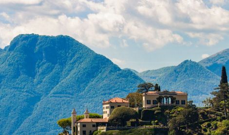 Italija. Komo ežeras.