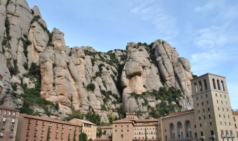Ispanija. Montserato vienuolynas.