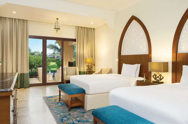 DUBAJUS. Pajuskite rytietiško svetingumo atmosferą DOUBLE TREE BY HILTON RESORT & SPA MARJAN ISLAND 5* viešbutyje. Skrydis, 7 n su pusryčiais tik nuo 1085 EUR