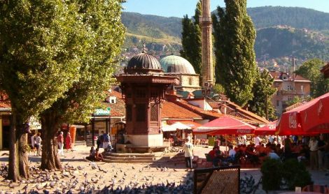 Bosnija ir Hercegovina. Sarajevas.