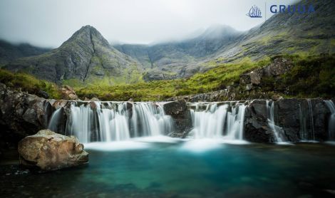 Škotija. Skye sala.