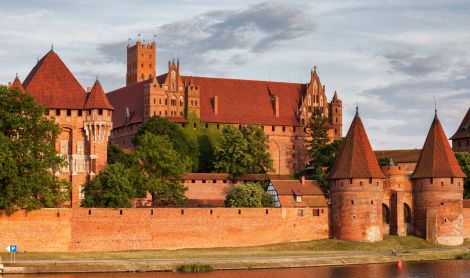 Lenkija. Malborko pilis.