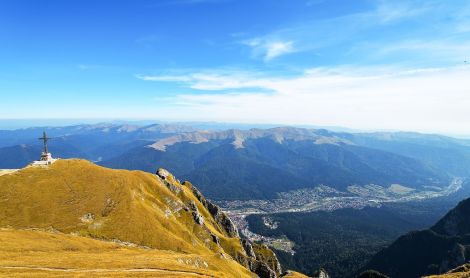 Rumunija. Bucegi kalnai.