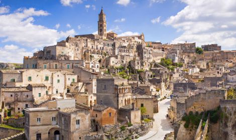 Italija. Matera.