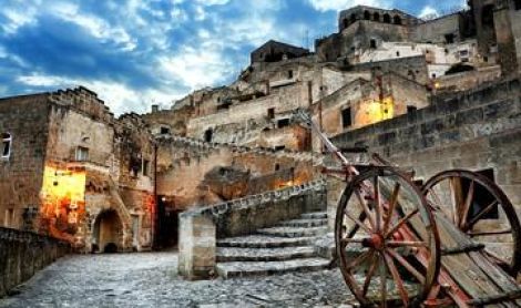 Italija. Matera.