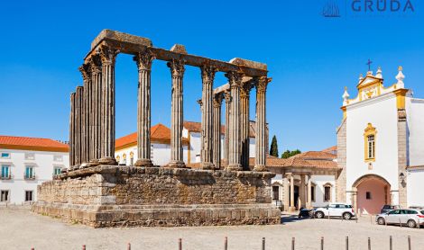 Portugalija. Evora.
