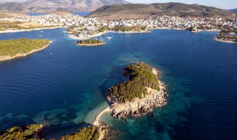 Ksamilis. Albanija.