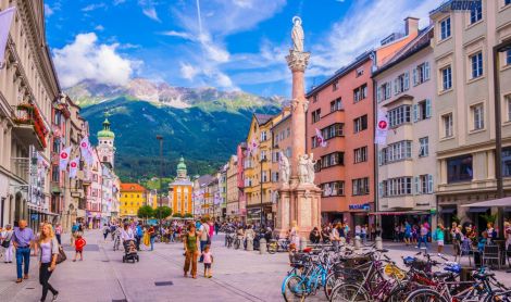 Austrija. Insbrukas.