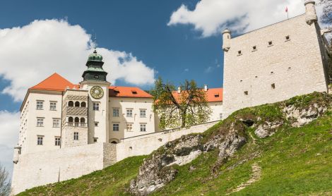 Lenkija. Pieskova Skala pilis.