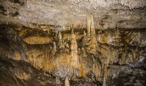 Slovakija. Slobodos stalaktitų – stalagmitų urvai.