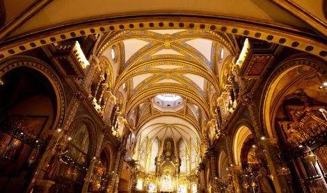 Ispanija. Montserato vienuolynas.