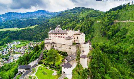 Austrija. Verfenas. Hoenverfeno pilis.