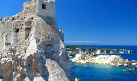 Italija. Tremičio salynas.