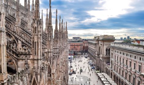 Italija. Milanas.