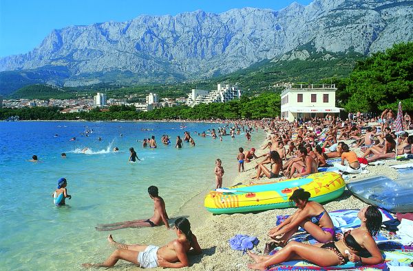 Lyg paveikslėlis graži Kroatija - Makarskos kurortas