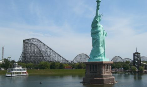 Vokietija. Heidės pramogų parkas.