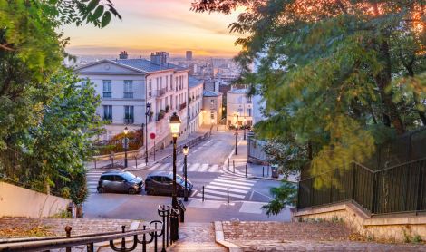 Prancūzija. Monmartras.