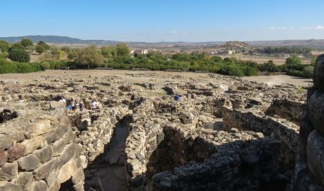 Sardinija. UNESCO saugomas „Su Nuraxi“ kompleksas.