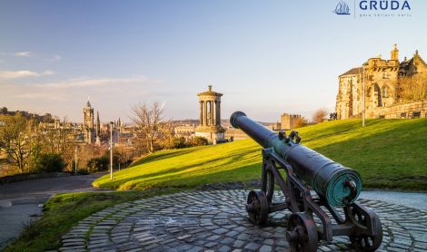 Škotija. Edinburgo pilis.