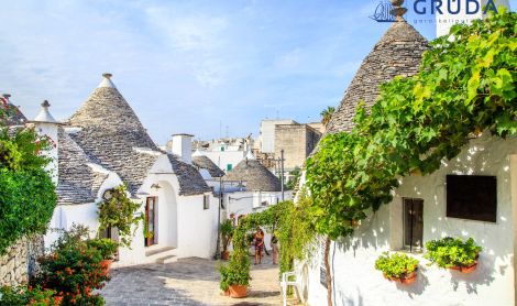 Italija. Alberobello.
