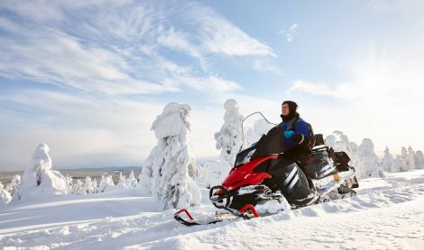 Suomija. Laplandija.